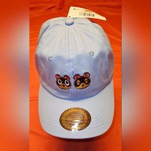 Animal Crossing New Horizon Adjstble Baseball Cap Baby Blue O.S.F.M. New